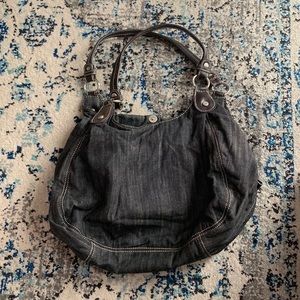 Retired Thirty-One 5th Avenue Dark Denim Purse